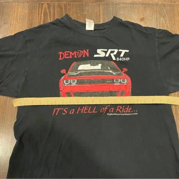 Dodge Challenger Hellcat Mopar T-Shirt - Picture 5 of 7